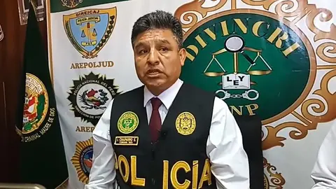 Coronel Isaías Chaparro. Foto: PNP