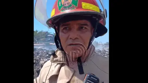 El subteniente de los bomberos, Julio Lira. Imagen: Flash Madre de Dios