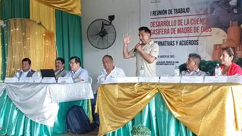 John Flores, durante su intervención. Imagen: Srm Manu