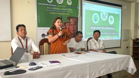 Tabea Casique lideresa Foto Aidesep