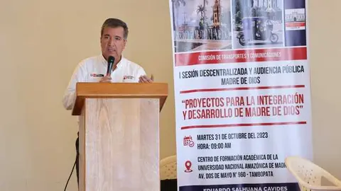 Ministro Raúl Pérez Reyes. Foto: MTC