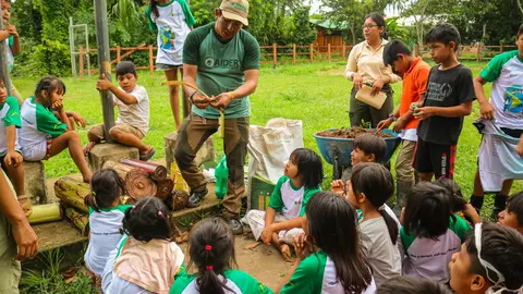 Club de Mini Guardaparques fortalece la educación ambiental de niños y adolescentes en Madre de Dios