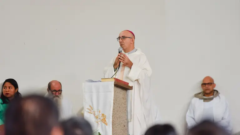 Monseñor David Martínez de Aguirre. Foto: Goremad