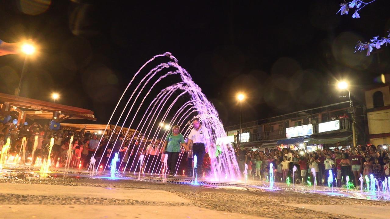 Inauguran la Plaza de Armas de Mazuko