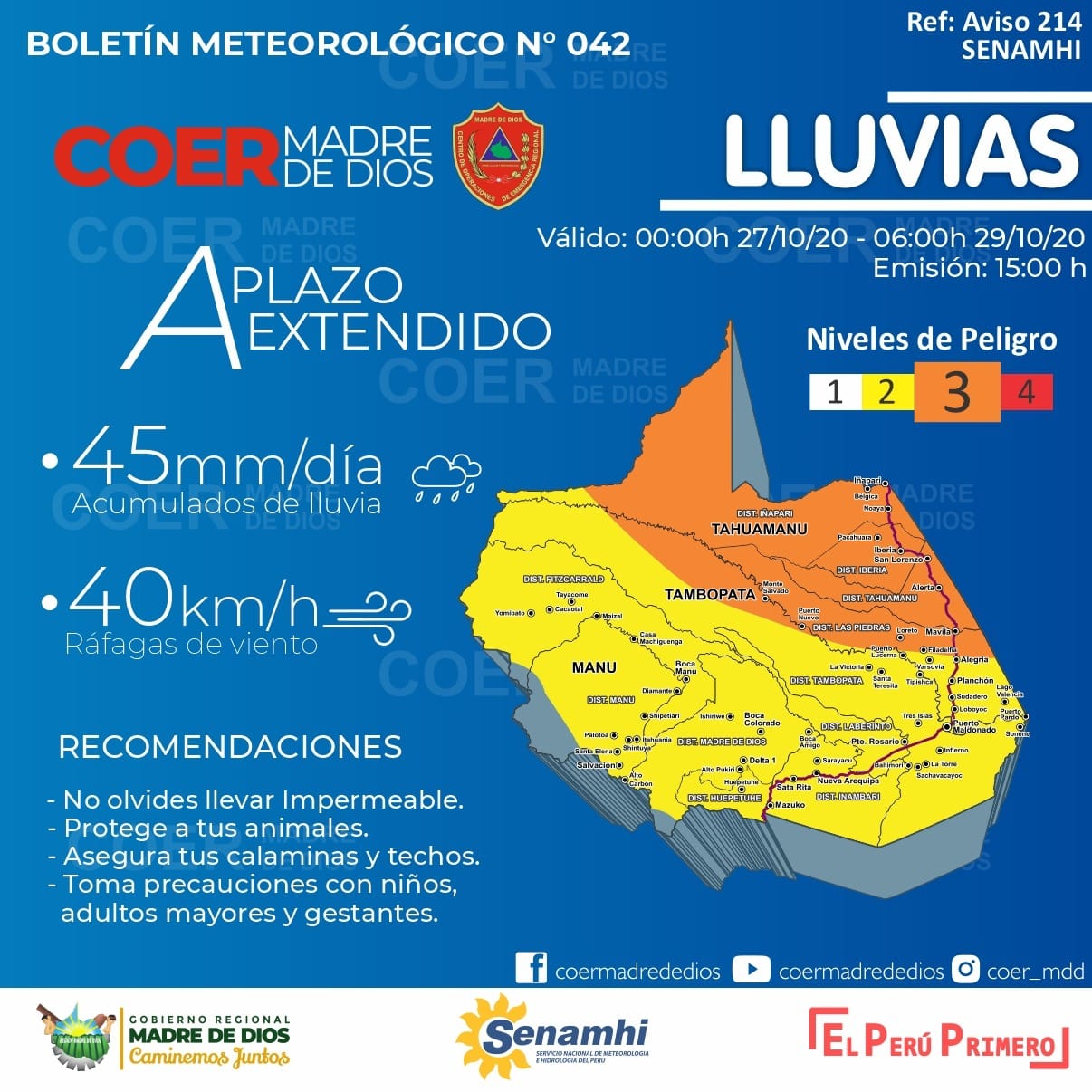 Foto: COER Madre de Dios.